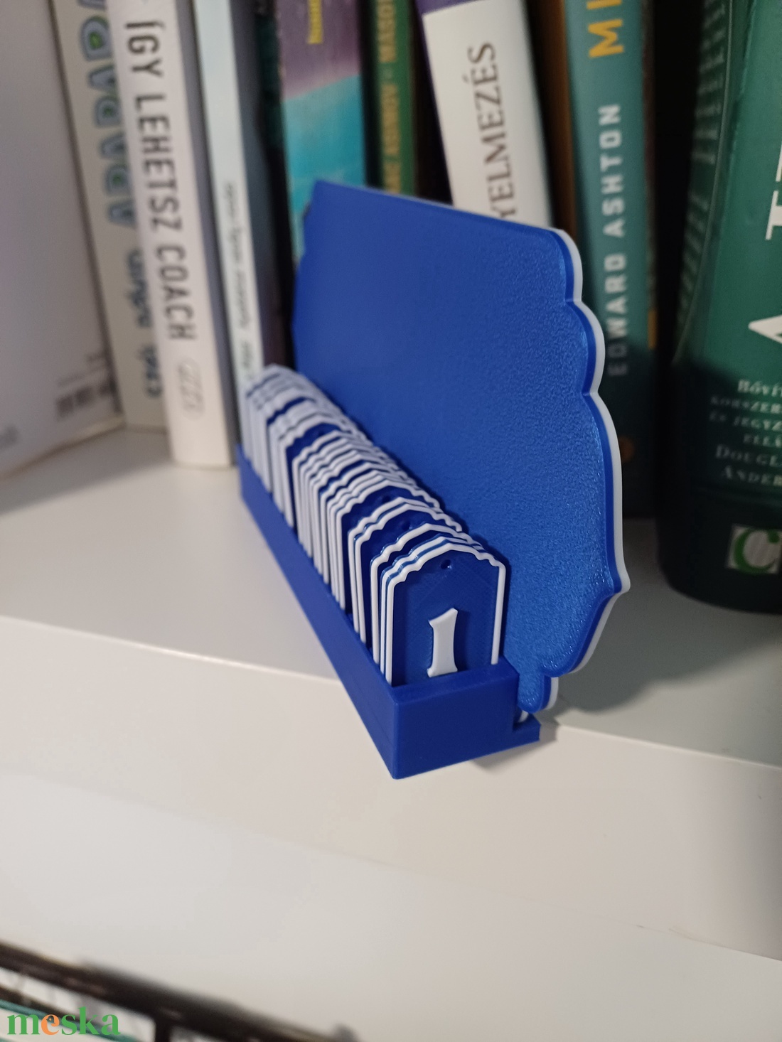 Könyvszámláló - otthon & életmód - dekoráció - asztal és polc dekoráció - könyvtámasz - Meska.hu