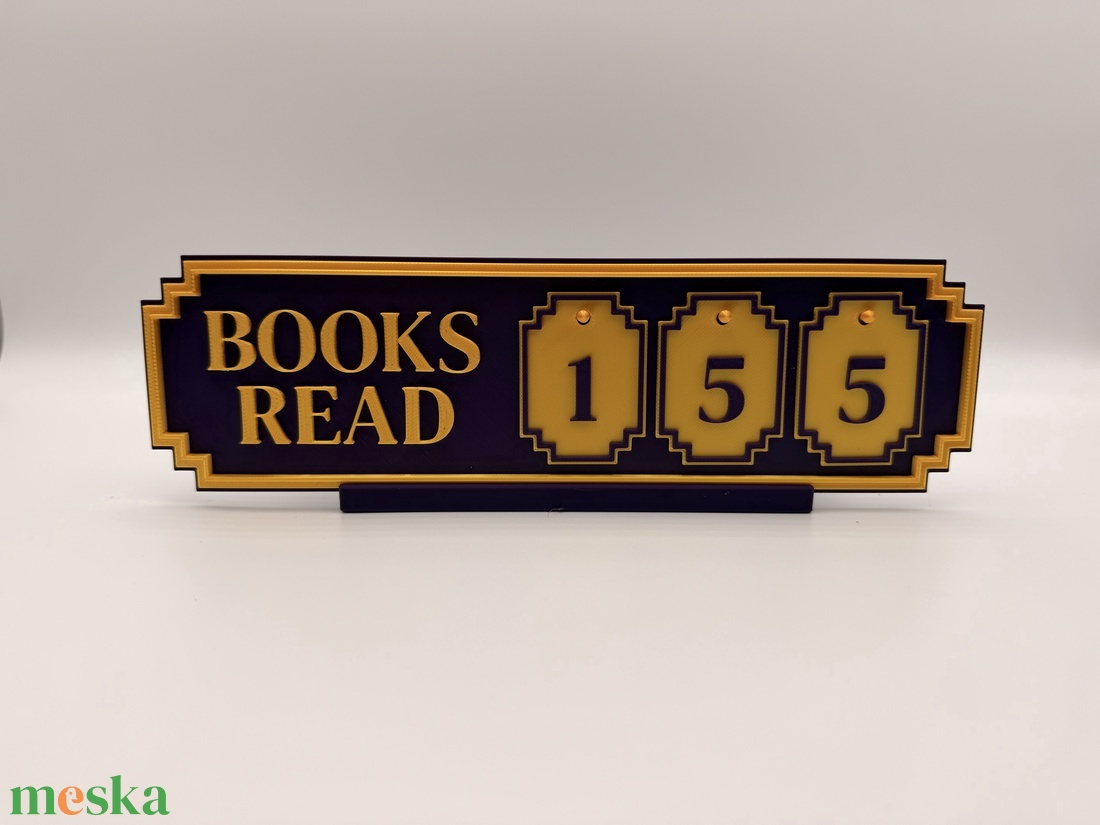 Könyvszámláló - otthon & életmód - dekoráció - asztal és polc dekoráció - könyvtámasz - Meska.hu
