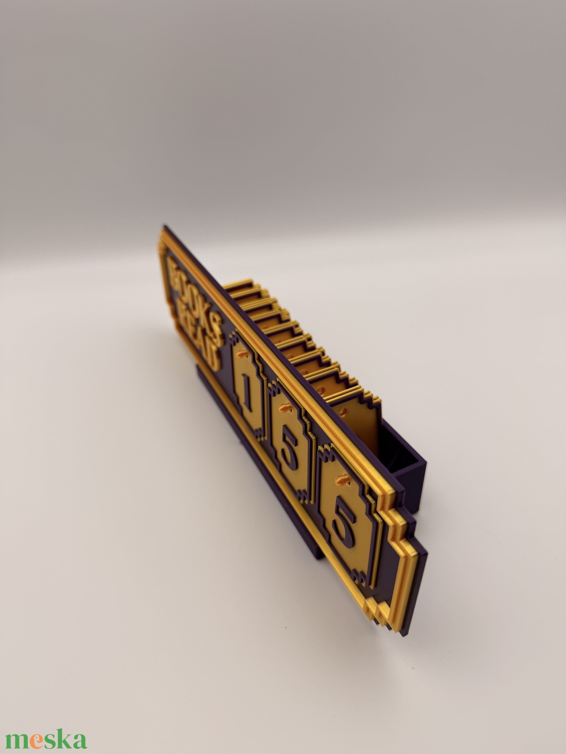 Könyvszámláló - otthon & életmód - dekoráció - asztal és polc dekoráció - könyvtámasz - Meska.hu