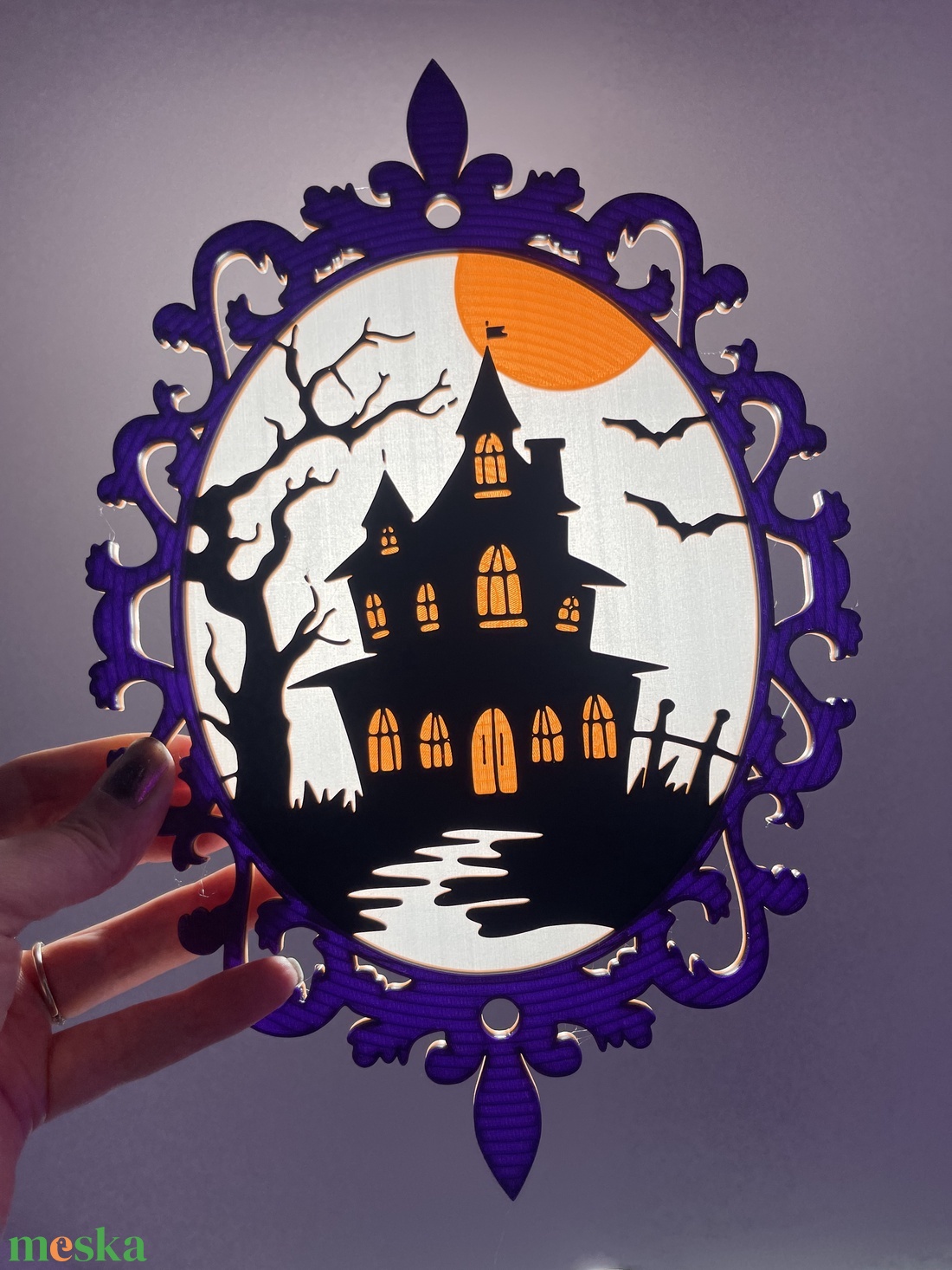 Kísértet ház dekor - otthon & életmód - dekoráció - halloween - halloweeni figurák - Meska.hu