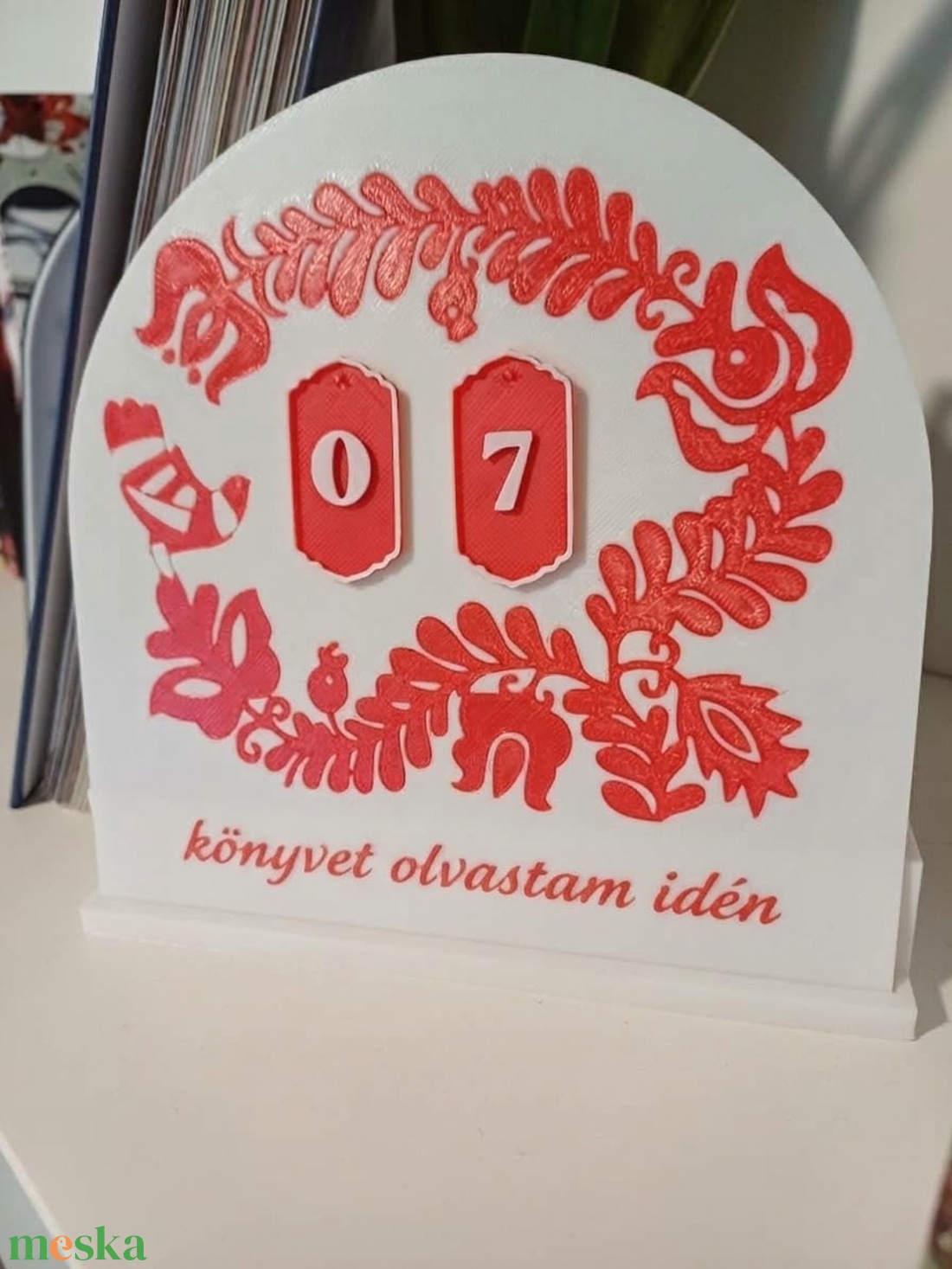 Magyar népmese ihlette Könyvszámláló - otthon & életmód - dekoráció - asztal és polc dekoráció - könyvtámasz - Meska.hu