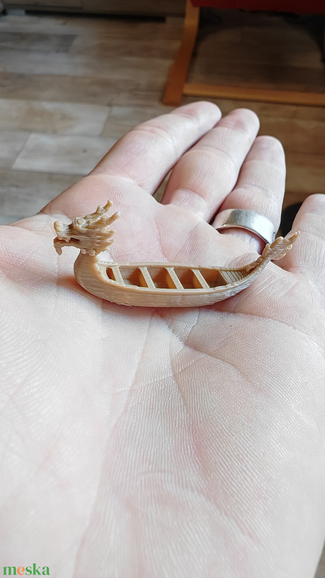 3D sárkányhajó (2db) akvárium dekoráció - művészet - makett, modell - Meska.hu