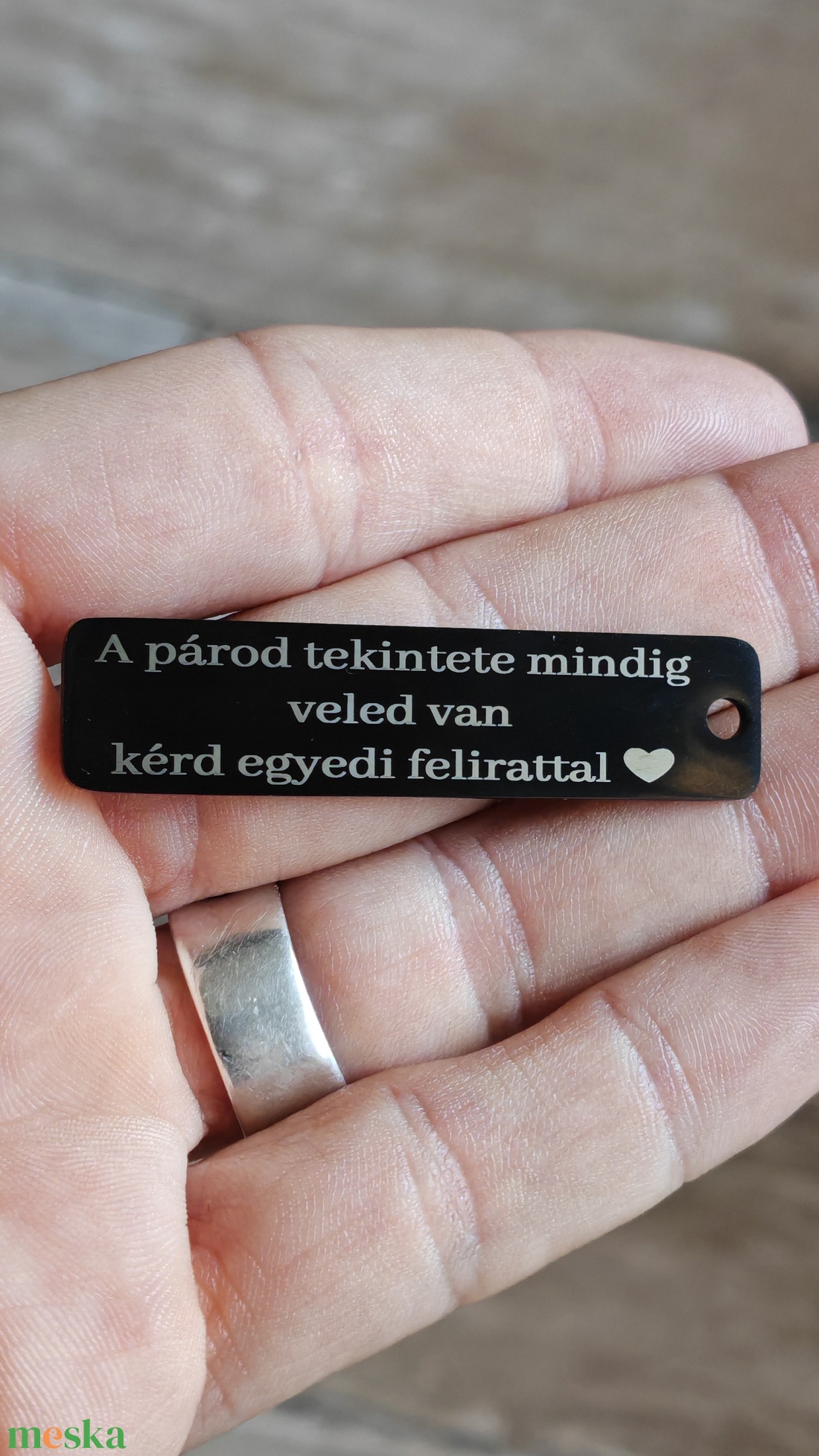 Egyedi lézergravírozott medál - ékszer - nyaklánc - medál - Meska.hu
