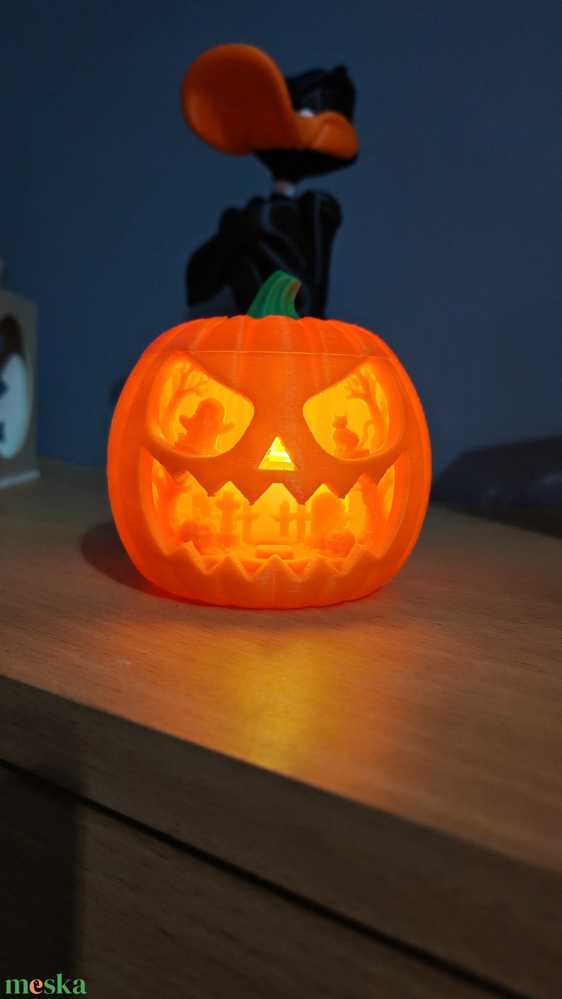Halloweeni Tök Dekoráció - otthon & életmód - dekoráció - halloween - halloweeni dekoráció - Meska.hu