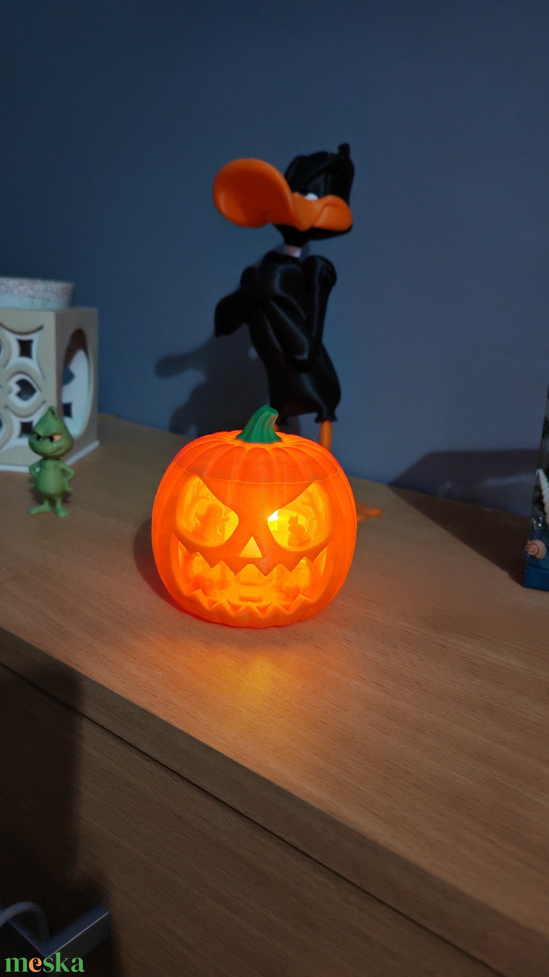 Halloweeni Tök Dekoráció - otthon & életmód - dekoráció - halloween - halloweeni dekoráció - Meska.hu