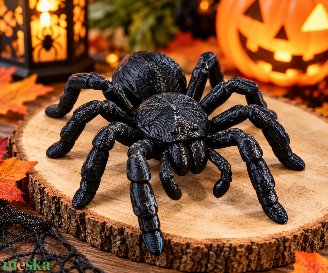 3D nyomtatott Tarantula pók - otthon & életmód - dekoráció - halloween - halloweeni dekoráció - Meska.hu