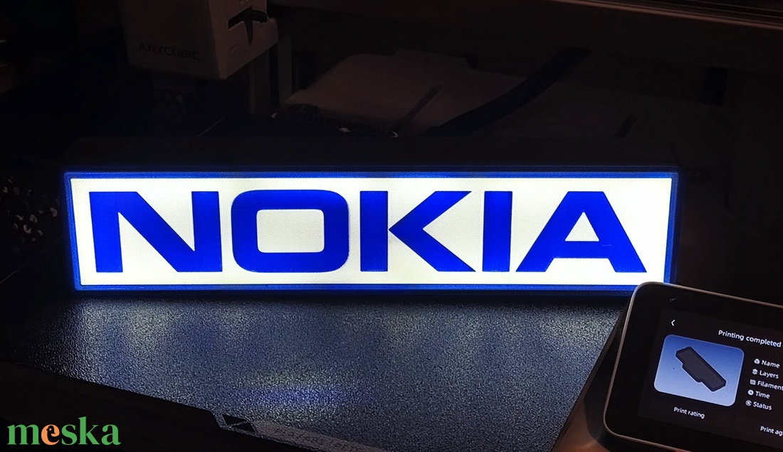 Nokia lámpa! - otthon & életmód - lámpa - asztali lámpa - Meska.hu
