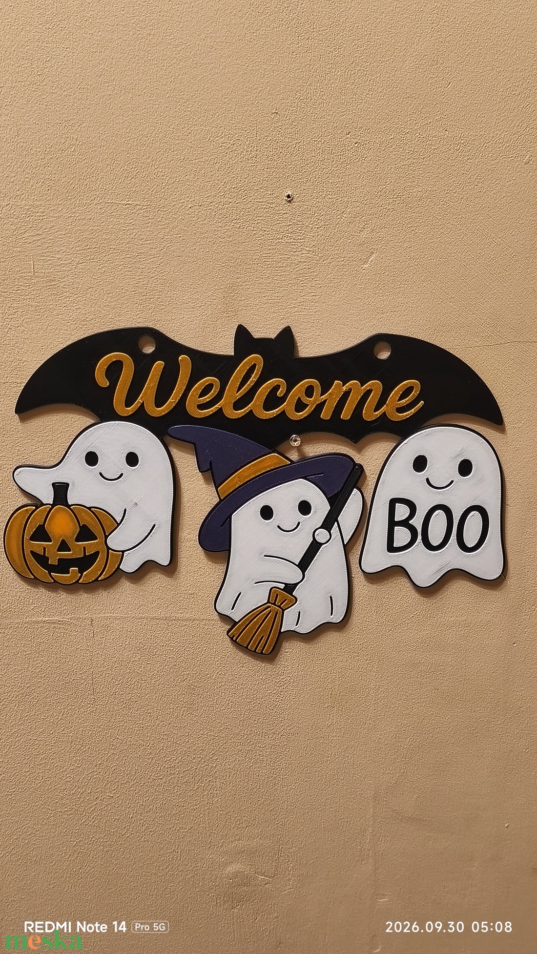 Ajtódísz! - otthon & életmód - dekoráció - halloween - halloweeni ajtódíszek és ablakdíszek - Meska.hu
