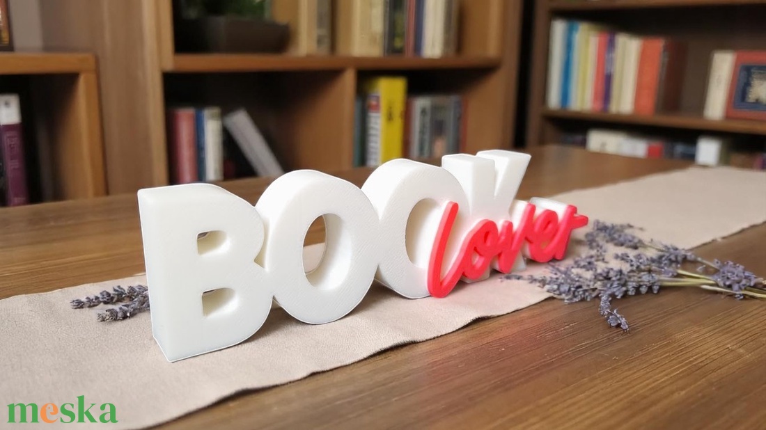 BookLover - könyvbarát, könyvmoly felirat - otthon & életmód - dekoráció - kép & falikép - 3d képek - Meska.hu BookLover - könyvbarát, könyvmoly felirat - otthon & életmód - dekoráció - kép & falikép - 3d képek - Meska.hu