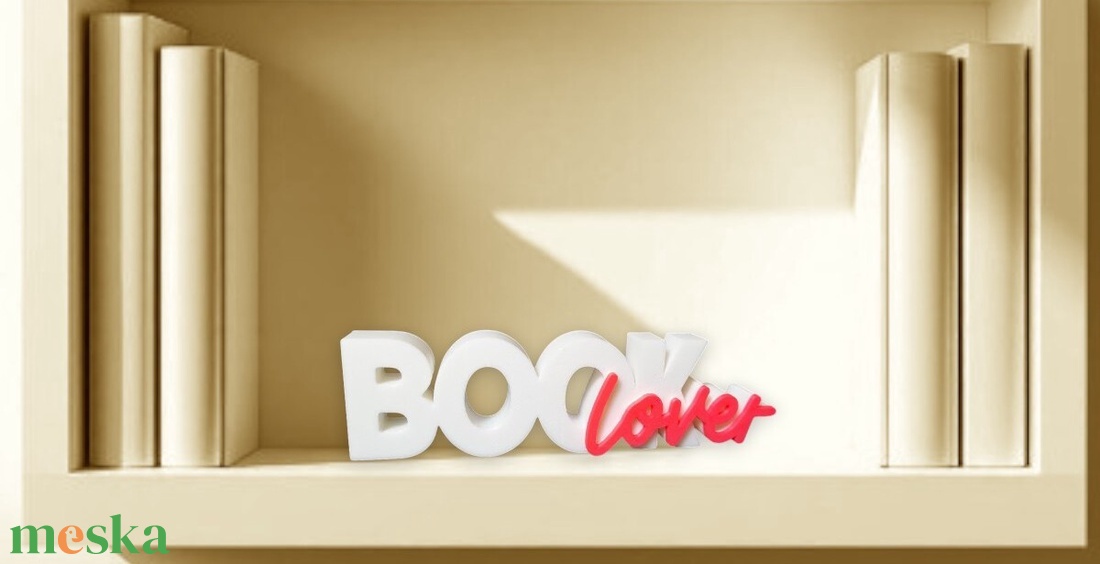 BookLover - könyvbarát, könyvmoly felirat - otthon & életmód - dekoráció - kép & falikép - 3d képek - Meska.hu BookLover - könyvbarát, könyvmoly felirat - otthon & életmód - dekoráció - kép & falikép - 3d képek - Meska.hu