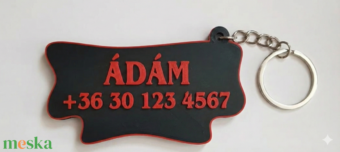 Stranger Things névre szóló egyedi kulcstartó - táska & tok - kulcstartó & táskadísz - kulcstartó - Meska.hu