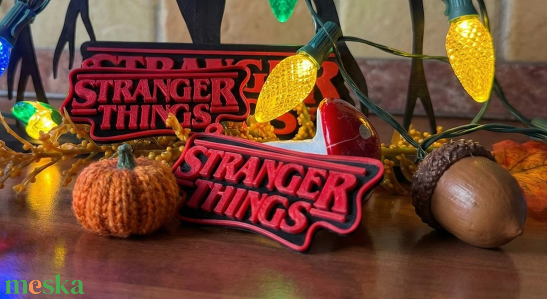 Stranger Things névre szóló egyedi kulcstartó - táska & tok - kulcstartó & táskadísz - kulcstartó - Meska.hu