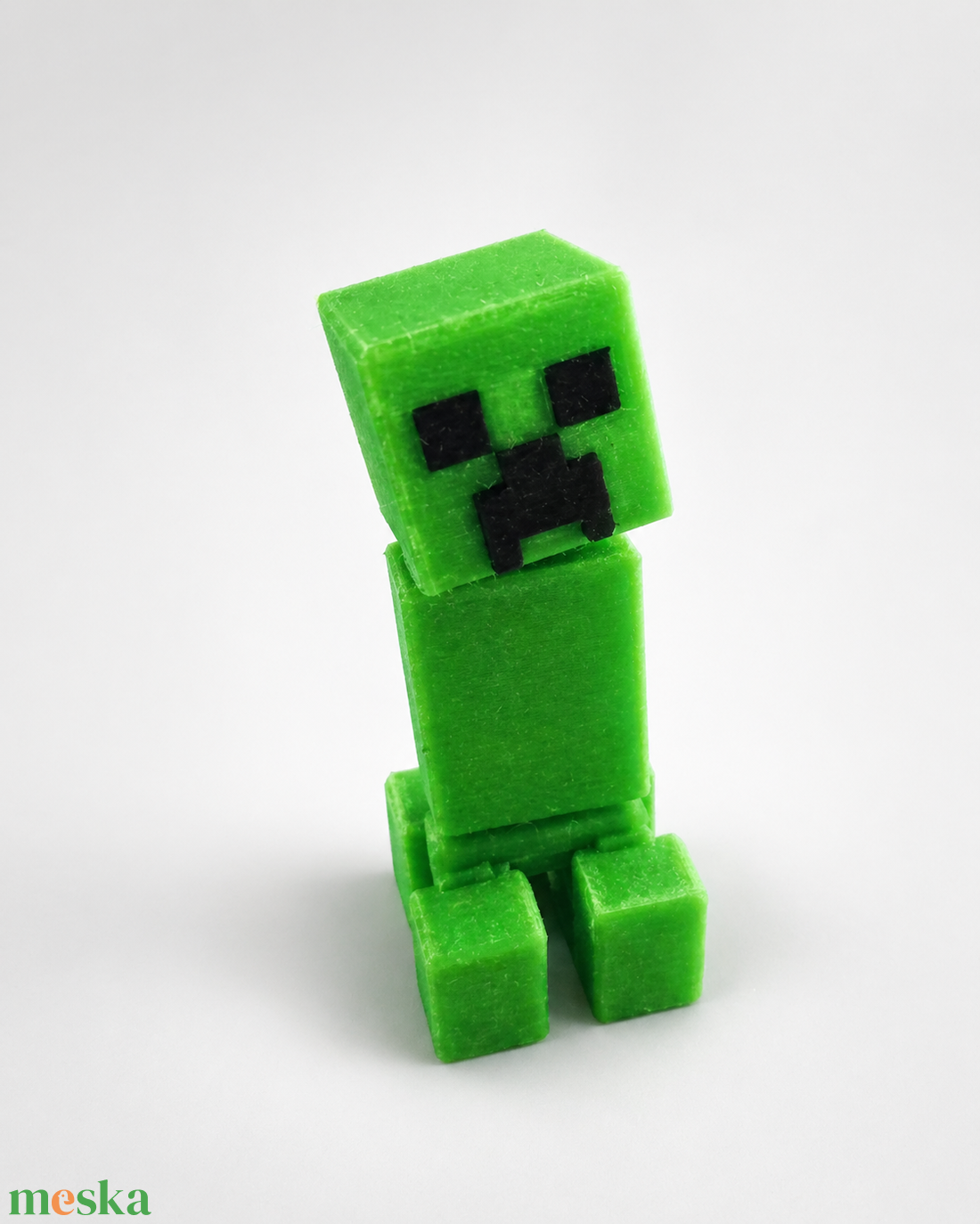 Minecraftos Creeper Mozgatható Figura - játék & sport - plüssállat & játékfigura - más figura - Meska.hu