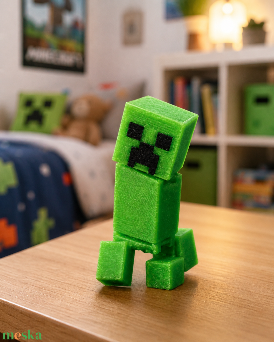 Egyedi Gamer Minecraftos Névtábla - Május 10-ig AJÁNDÉKKAL - játék & sport - plüssállat & játékfigura - más figura - Meska.hu
