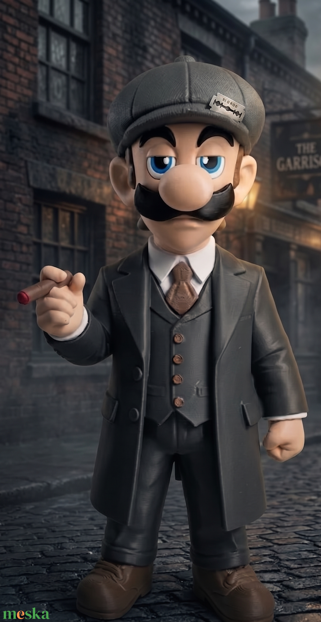 Peaky Blinders Márió és Luigi - otthon & életmód - dekoráció - asztal és polc dekoráció - díszdoboz - Meska.hu