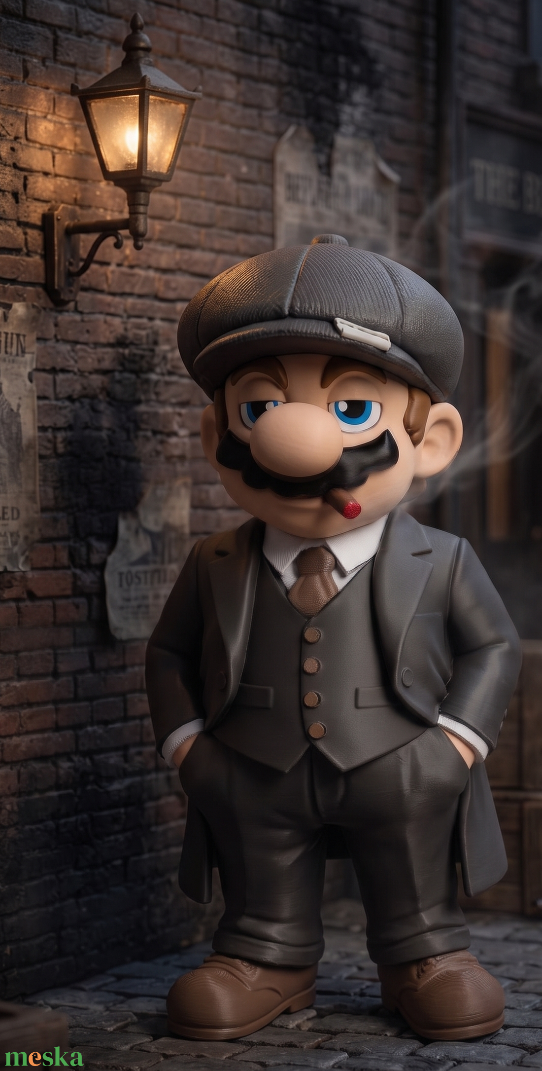 Peaky Blinders Márió és Luigi - otthon & életmód - dekoráció - asztal és polc dekoráció - díszdoboz - Meska.hu