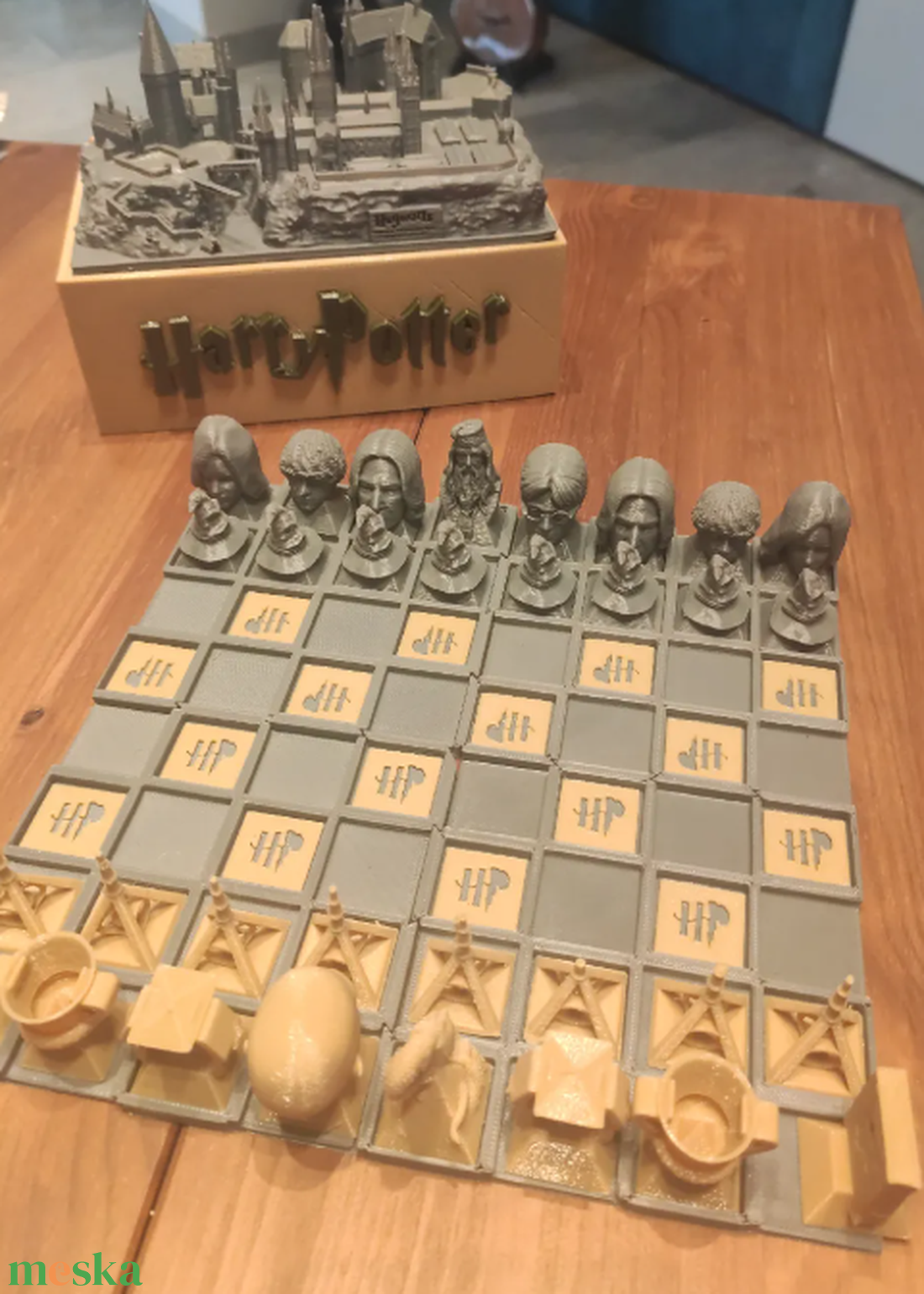 Harry Potter Sakk készlet - játék & sport - táblajáték és kártyajáték - sakk - Meska.hu