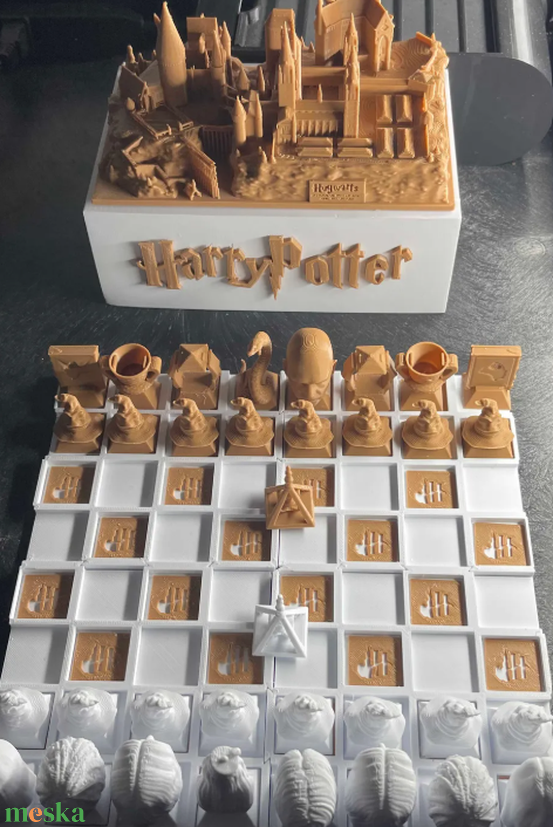 Harry Potter Sakk készlet - játék & sport - táblajáték és kártyajáték - sakk - Meska.hu
