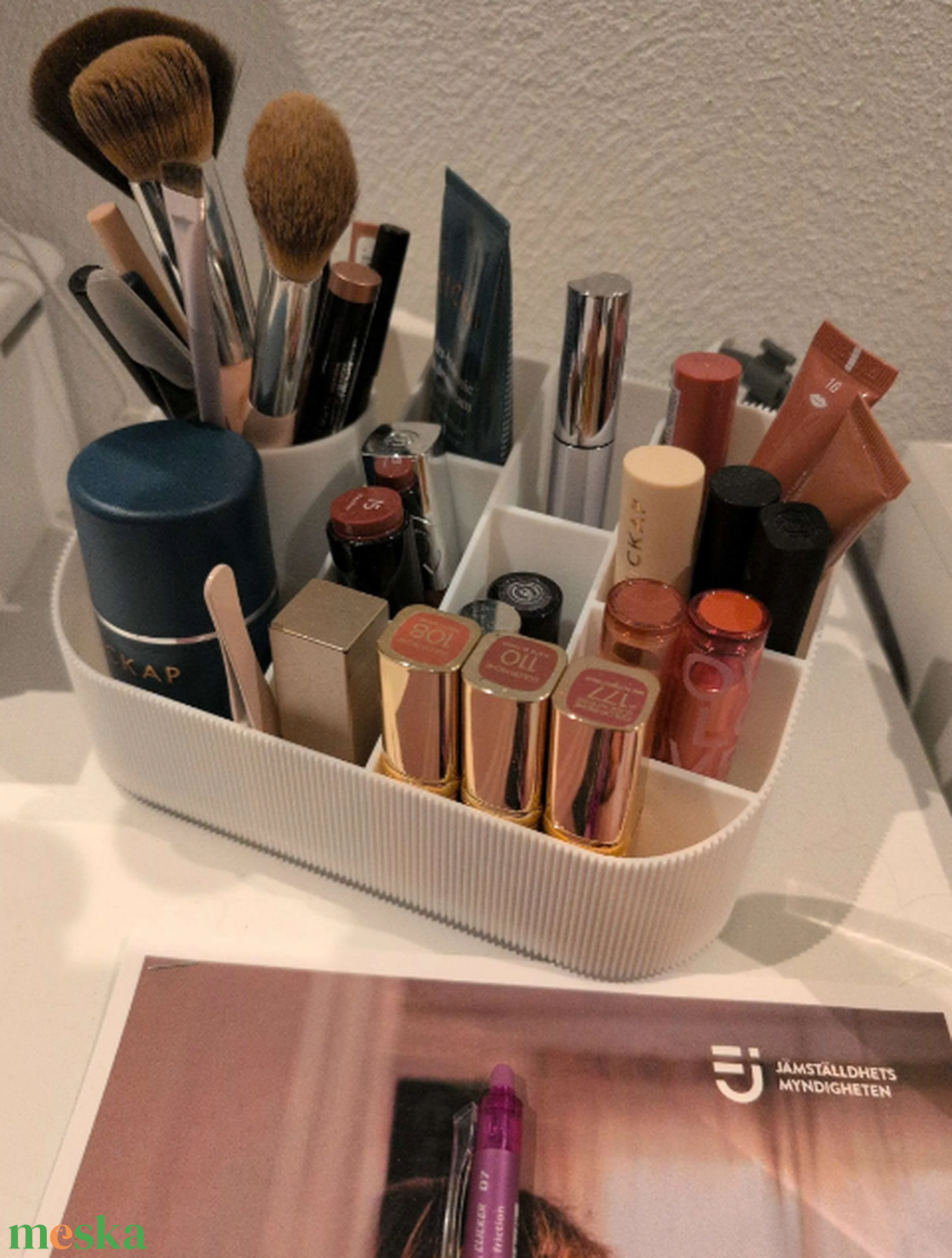 Elegáns Smink tároló - szépségápolás - arcápolás - smink kellék - Meska.hu