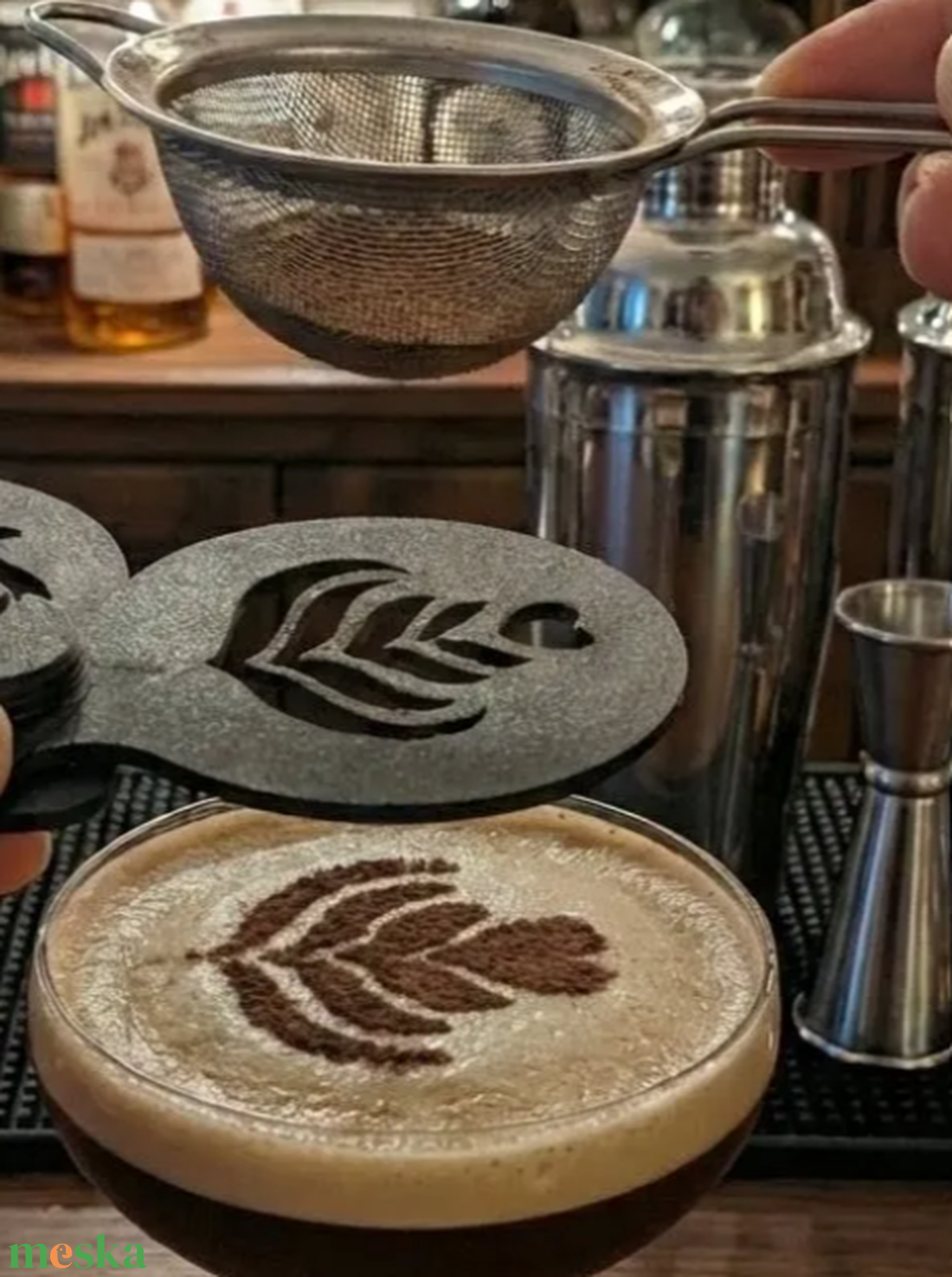 Forgó Nespresso kávékapszula tartó ajándék kávédíszítő sablonnal - otthon & életmód - konyhafelszerelés, tálalás - konyhai tárolás - tea & kávé tárolás - Meska.hu