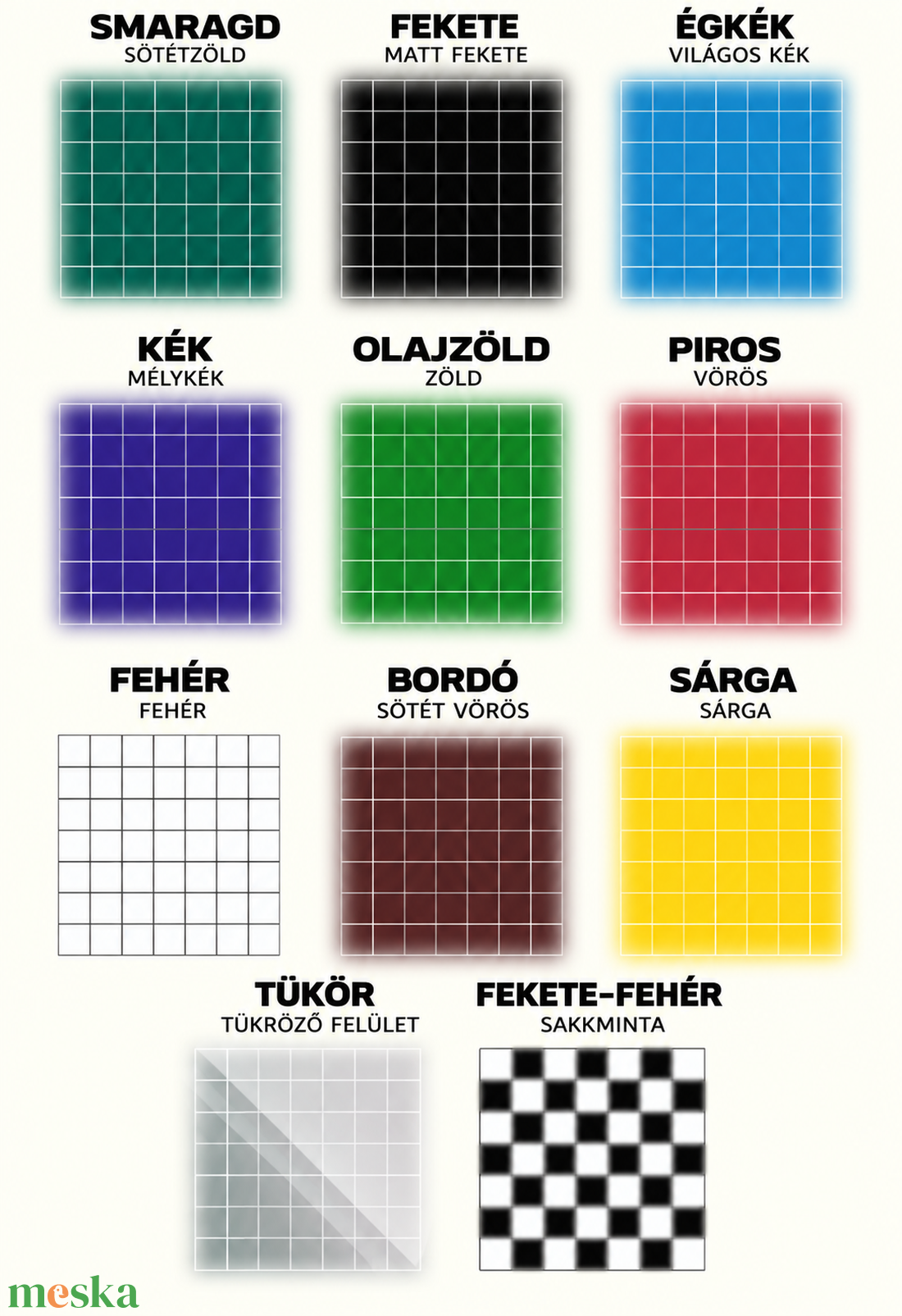 TILE BLOCK 80  - Dizájner Kávézó asztal - ELSŐ 10 VÁSÁRLÓ MOST AJÁNDÉKOT VÁLASZTHAT HOZZÁ! - otthon & életmód - bútor - asztal - Meska.hu