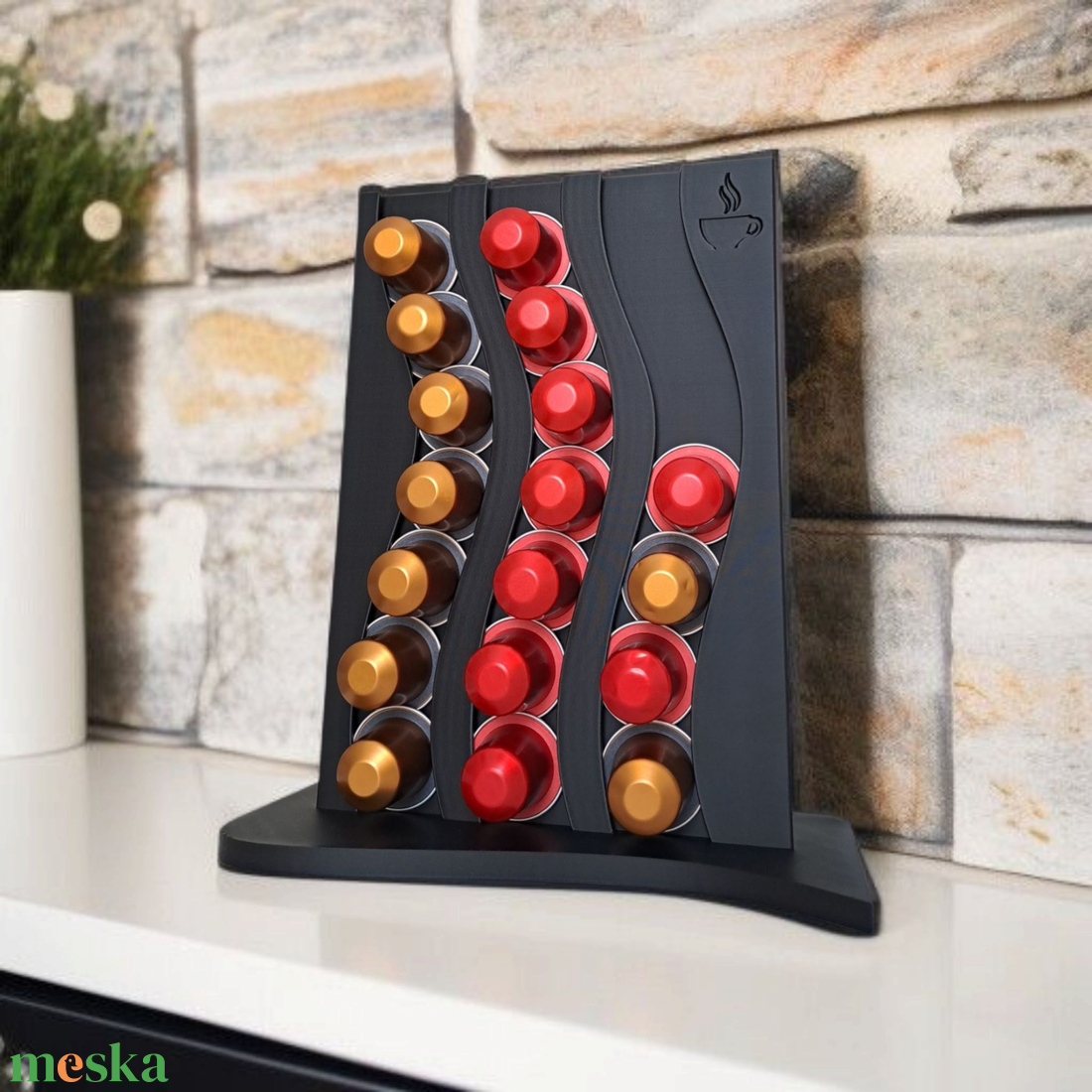 Modern Nespresso kapszulatartó 21 kapszulához - otthon & életmód - konyhafelszerelés, tálalás - konyhai tárolás - tea & kávé tárolás - Meska.hu Modern Nespresso kapszulatartó 21 kapszulához - otthon & életmód - konyhafelszerelés, tálalás - konyhai tárolás - tea & kávé tárolás - Meska.hu