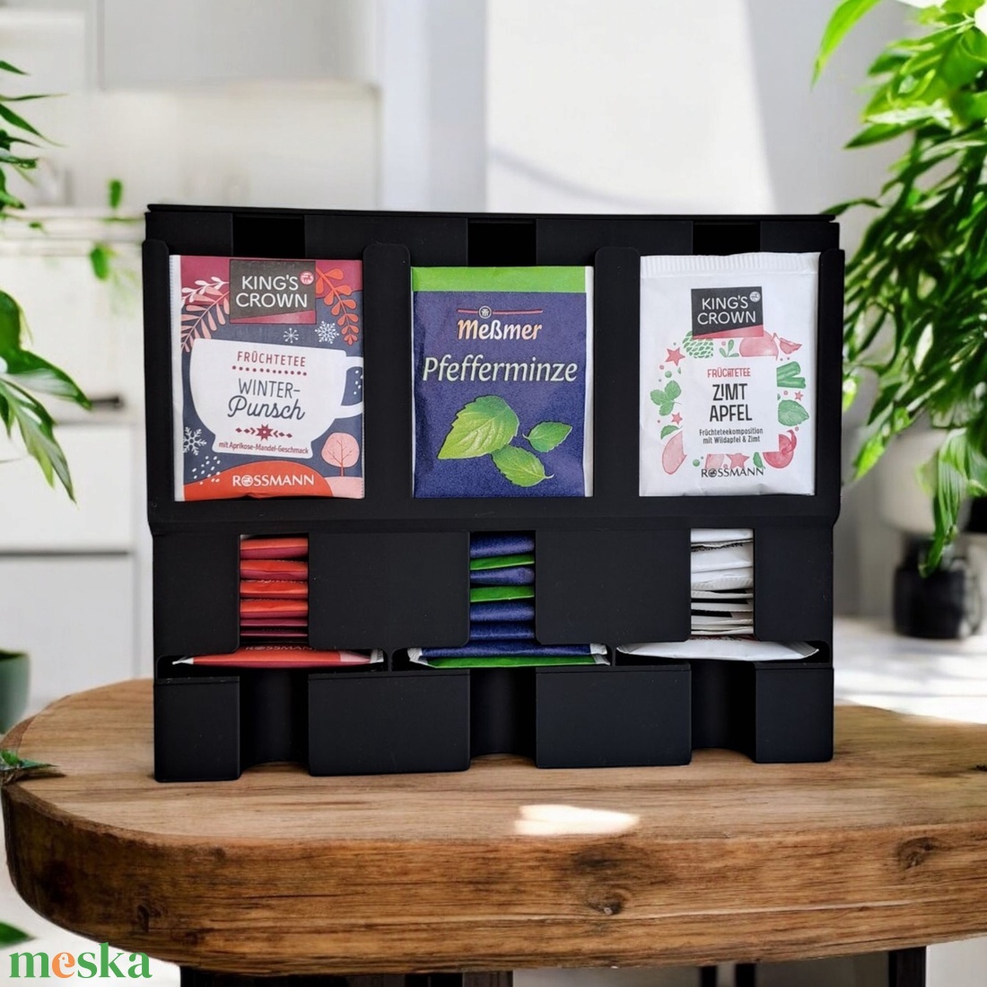 Modern Teafilter Rendező és Adagoló  Kompakt és Praktikus - otthon & életmód - konyhafelszerelés, tálalás - konyhai tárolás - tea & kávé tárolás - Meska.hu