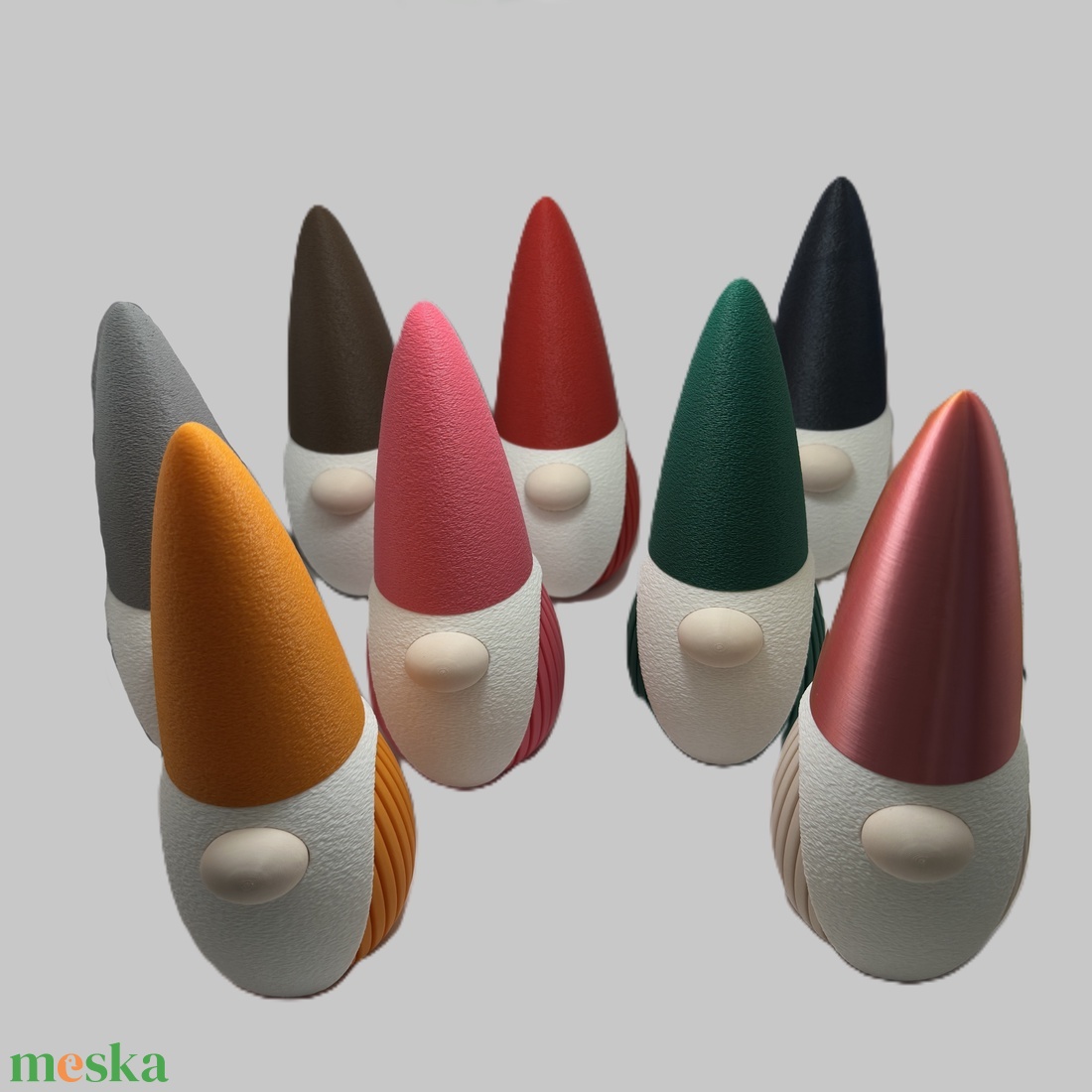 Manók rejtett tárolóval (3D nyomtatott) - karácsony - karácsonyi lakásdekoráció - karácsonyi manók, figurák - Meska.hu