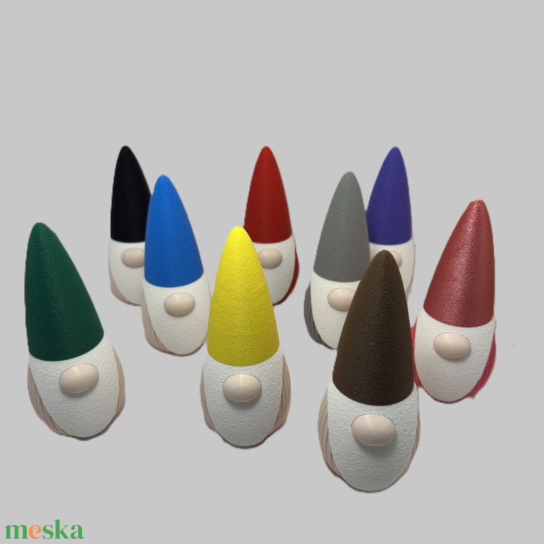 Manók rejtett tárolóval (3D nyomtatott) - karácsony - karácsonyi lakásdekoráció - karácsonyi manók, figurák - Meska.hu