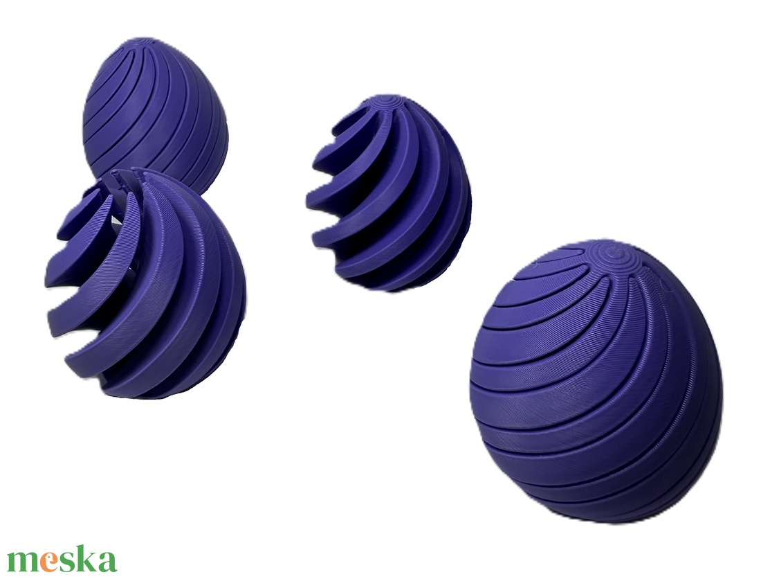 Húsvéti tojás (szétcsavarható) - ünnepi díszek, dekorációk - húsvéti díszek és dekorációk - húsvéti asztaldíszek - Meska.hu