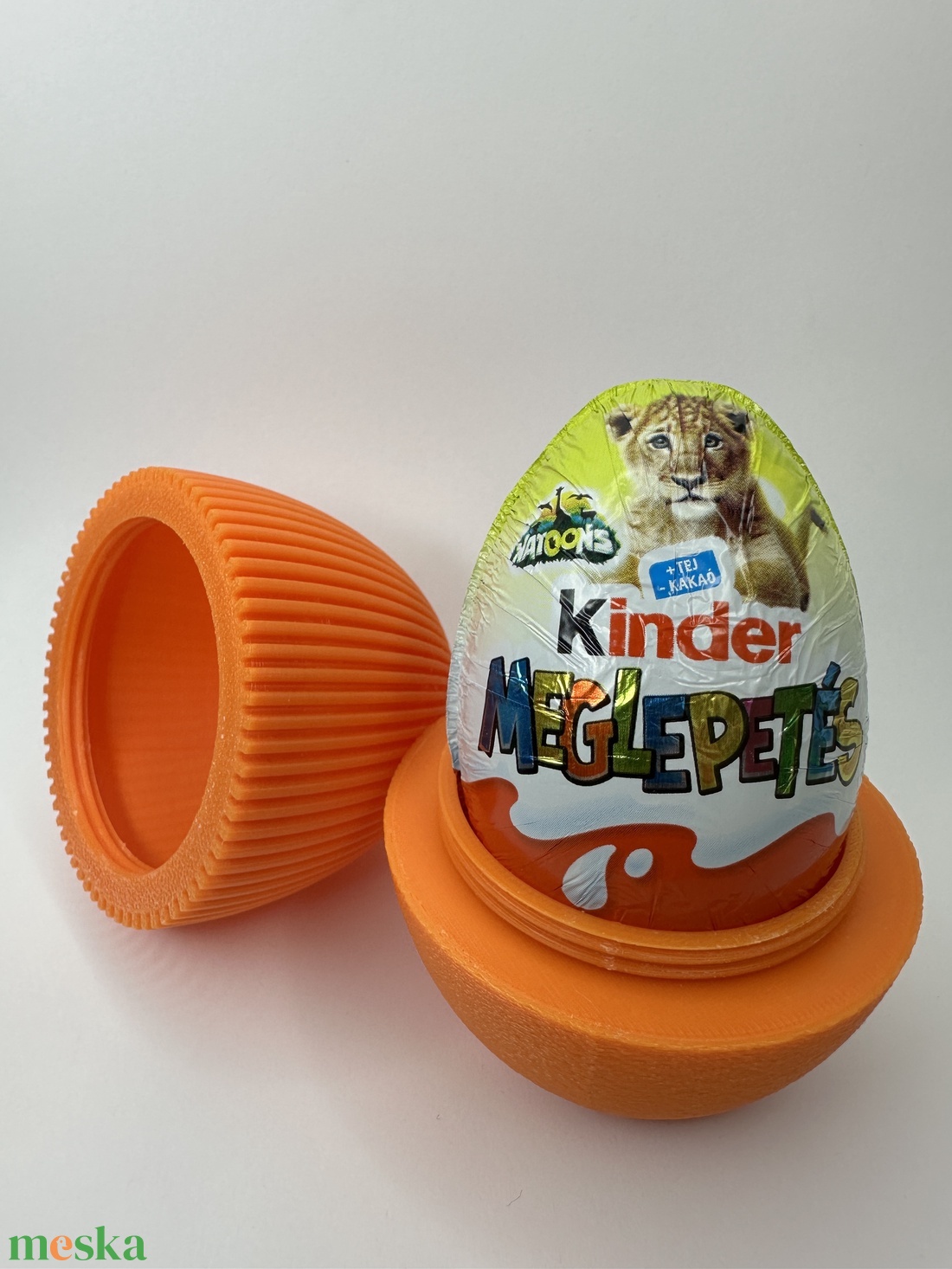 Húsvéti tojás nagy és kicsi méretben (szétcsavarható, rejtett tárolóval) - ünnepi díszek, dekorációk - húsvéti díszek és dekorációk - húsvéti asztaldíszek - Meska.hu