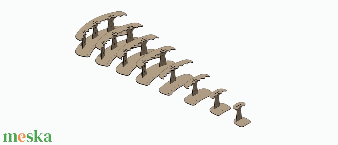 Bicskatartó készlet - otthon & életmód - konyhafelszerelés, tálalás - sütés, főzés - kés & késtartó - Meska.hu