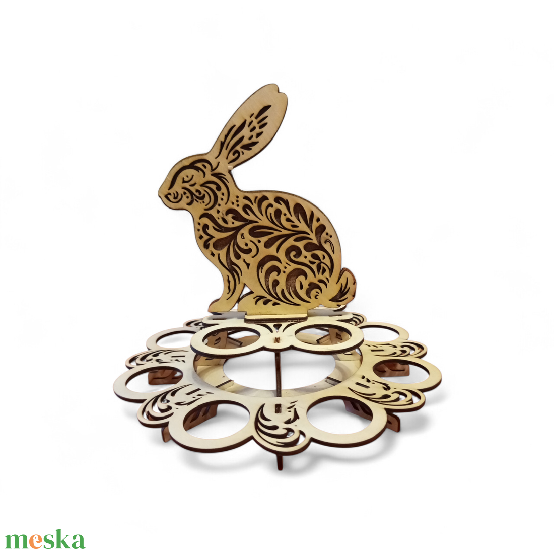 Húsvéti asztali tojástartó - ünnepi díszek, dekorációk - húsvéti díszek és dekorációk - húsvéti tojástartó - Meska.hu