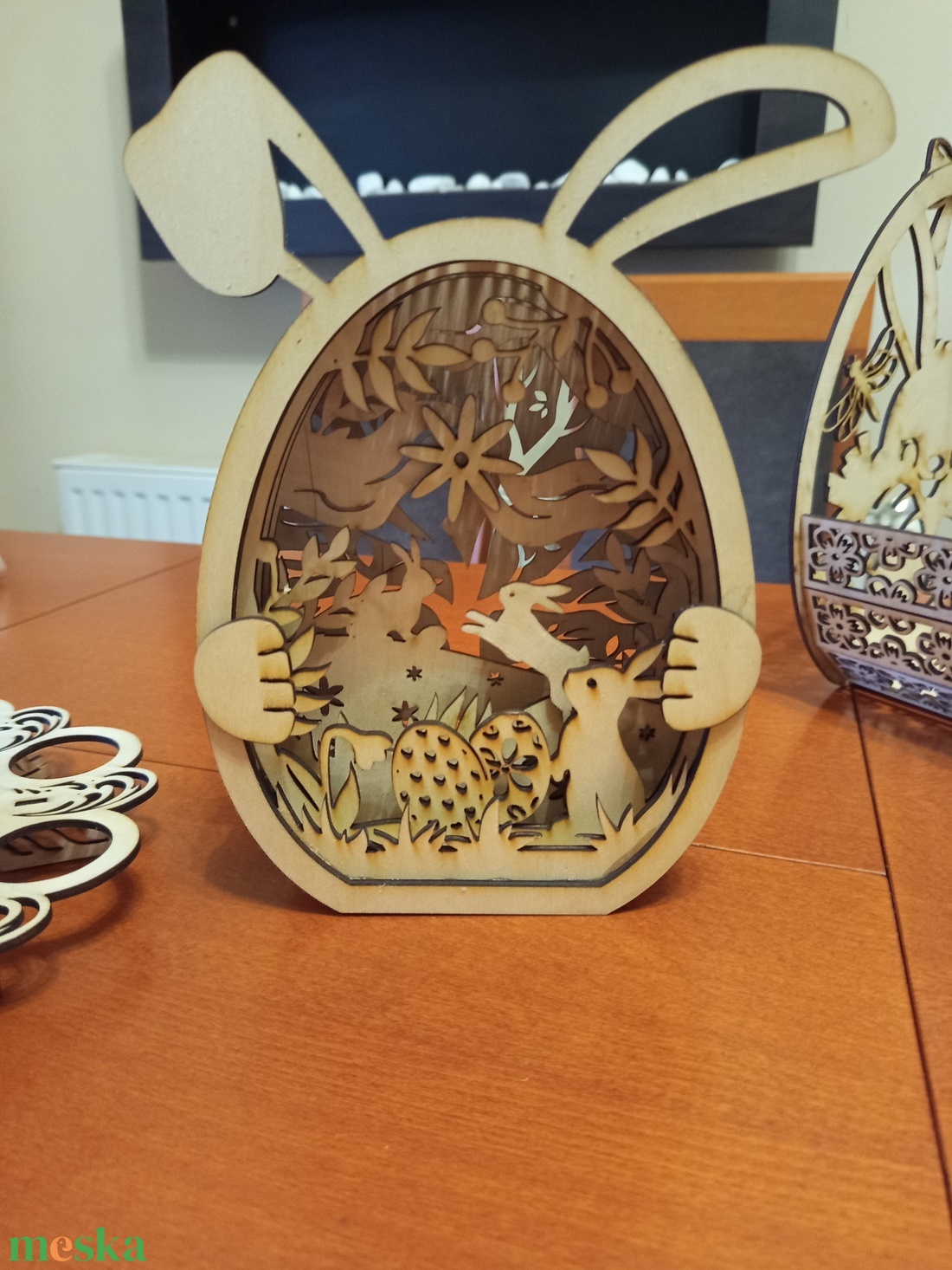 Húsvéti asztali dísz - ünnepi díszek, dekorációk - húsvéti díszek és dekorációk - húsvéti tojástartó - Meska.hu