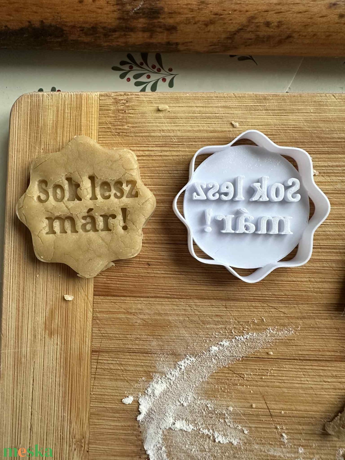 Beszólós sütikiszúró - otthon & életmód - konyhafelszerelés, tálalás - sütés, főzés - sütikiszúró - Meska.hu