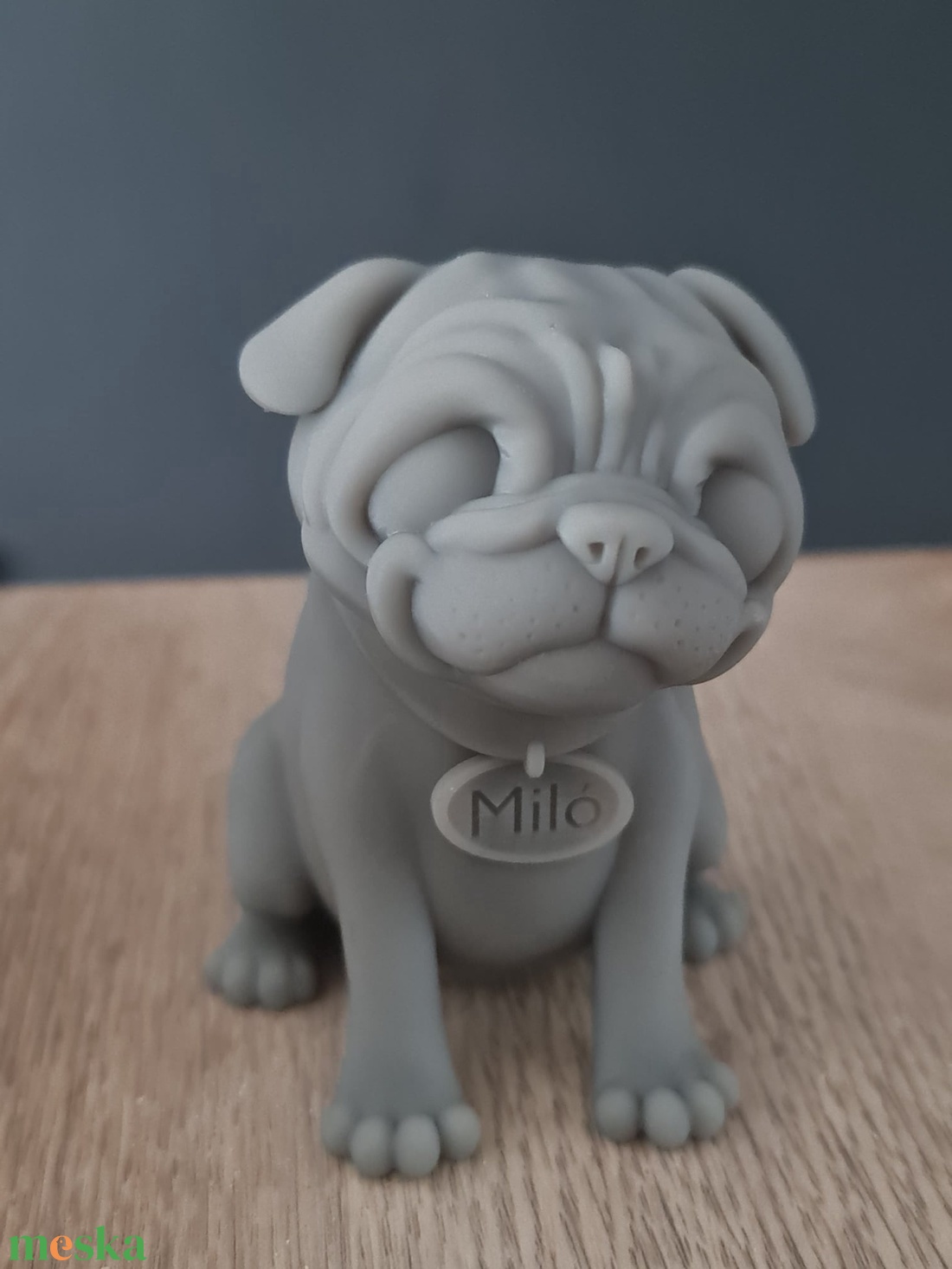 3D mopsz egyedi névvel - otthon & életmód - dekoráció - asztal és polc dekoráció - asztaldísz - Meska.hu 3D mopsz egyedi névvel - otthon & életmód - dekoráció - asztal és polc dekoráció - asztaldísz - Meska.hu