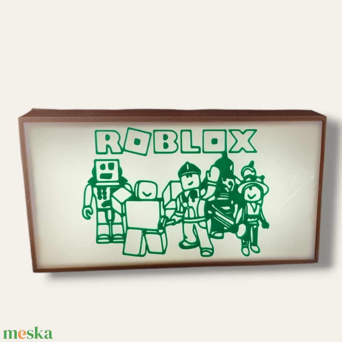 Roblox lámpa  - otthon & életmód - lámpa - asztali lámpa - Meska.hu