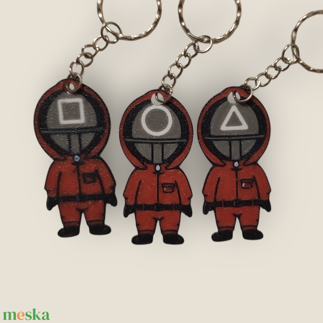 Squid Game kulcstartó  - táska & tok - kulcstartó & táskadísz - kulcstartó - Meska.hu