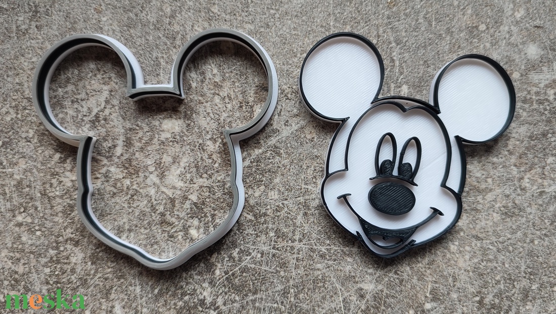 Mickey egér süti kiszúró  - otthon & életmód - konyhafelszerelés, tálalás - sütés, főzés - sütikiszúró - Meska.hu