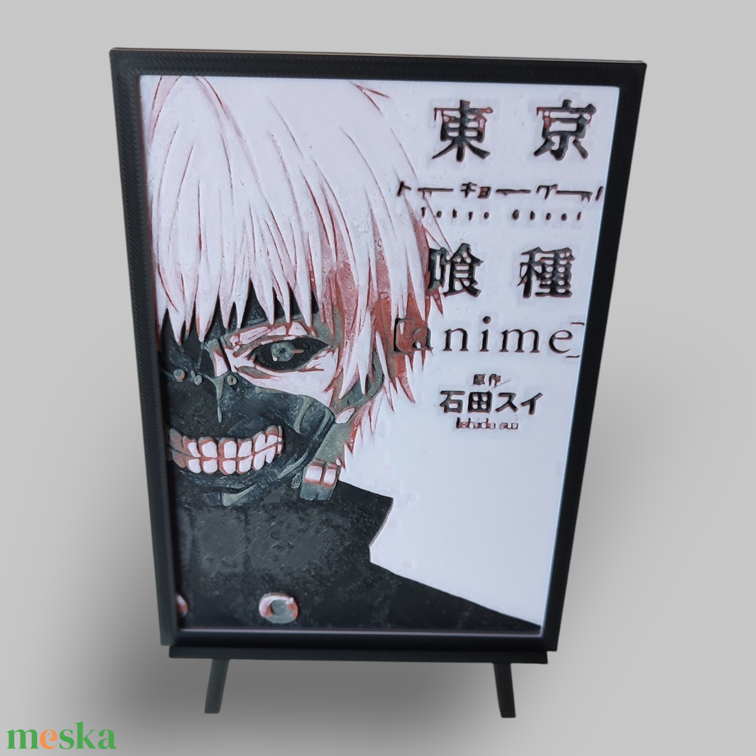 Tokyo Ghoul hueforge kép - otthon & életmód - dekoráció - kép & falikép - 3d képek - Meska.hu