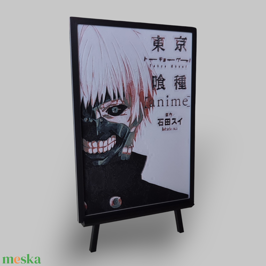 Tokyo Ghoul hueforge kép - otthon & életmód - dekoráció - kép & falikép - 3d képek - Meska.hu