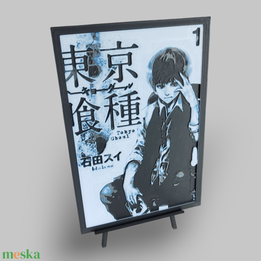 Tokyo Ghoul hueforge kép V2 - otthon & életmód - dekoráció - kép & falikép - 3d képek - Meska.hu