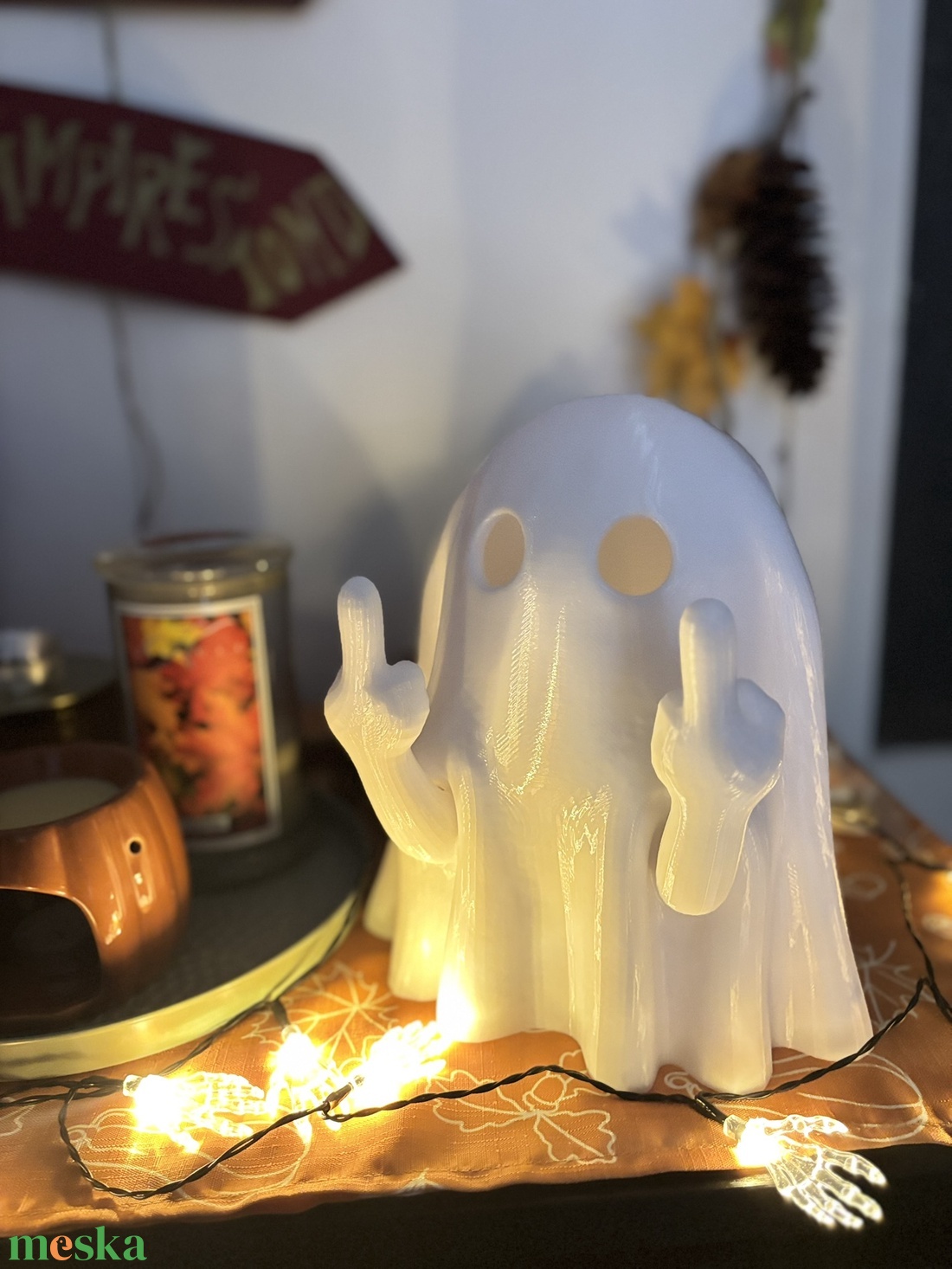 Bunkó Szellem - otthon & életmód - dekoráció - halloween - halloweeni lámpás - Meska.hu Bunkó Szellem - otthon & életmód - dekoráció - halloween - halloweeni lámpás - Meska.hu