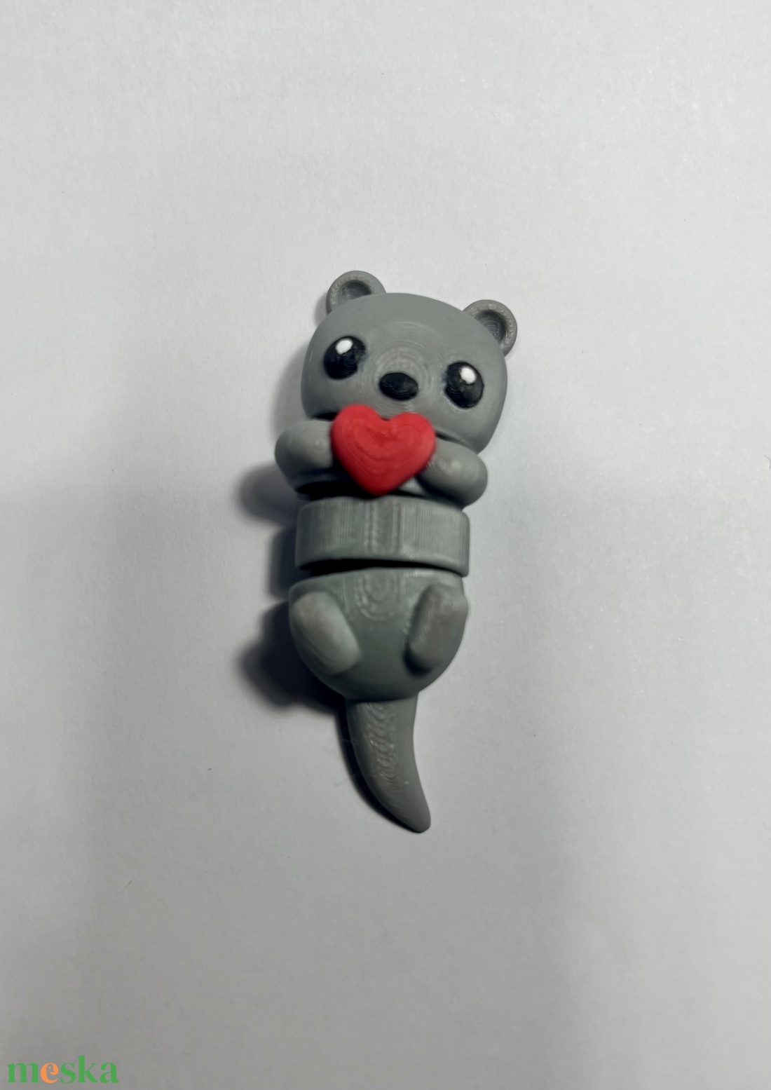 Szerelmes Izgő-mozgó vidra - táska & tok - kulcstartó & táskadísz - kulcstartó - Meska.hu