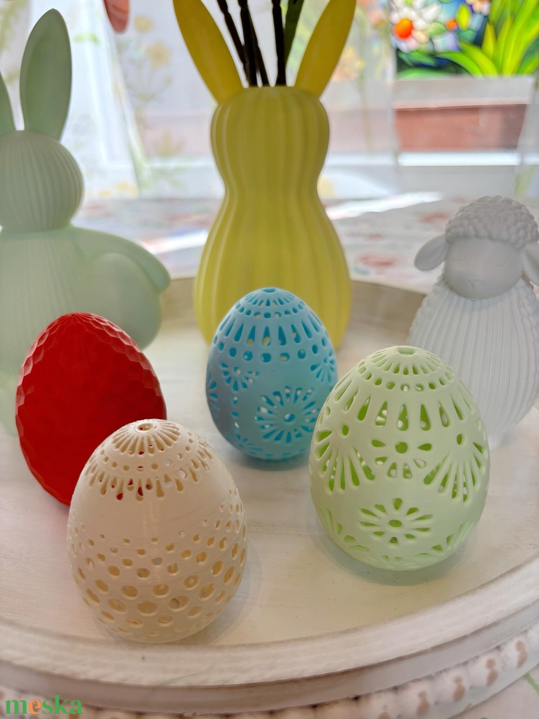 Húsvéti dekorációs csomag - ünnepi díszek, dekorációk - húsvéti díszek és dekorációk - húsvéti asztaldíszek - Meska.hu