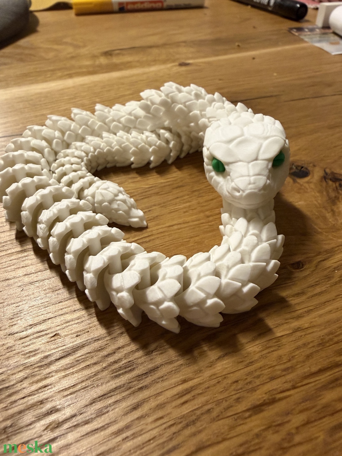 3D nyomtatott kígyó - játék & sport - szerepjáték - Meska.hu