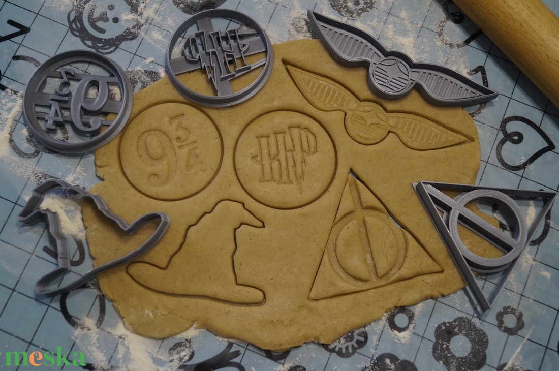 Harry Potter sütemény keksz kiszúró formák - 3D printed - otthon & életmód - konyhafelszerelés, tálalás - sütés, főzés - sütikiszúró - Meska.hu Harry Potter sütemény keksz kiszúró formák - 3D printed - otthon & életmód - konyhafelszerelés, tálalás - sütés, főzés - sütikiszúró - Meska.hu