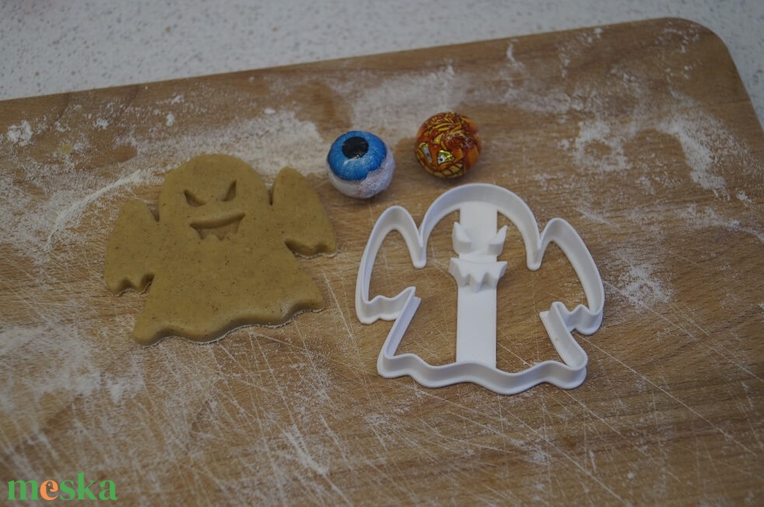 Halloween sütemény kiszúró formák - otthon & életmód - dekoráció - halloween - halloweeni sütikiszúrók - Meska.hu