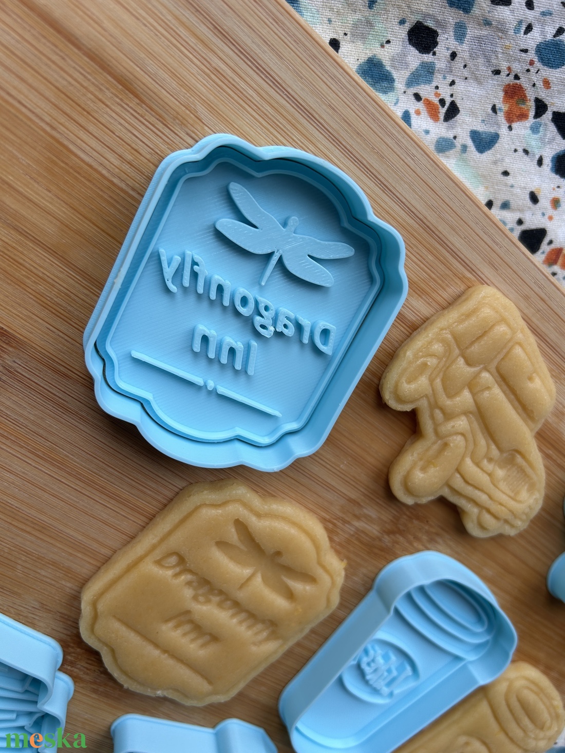 Szívek szállodája/Gilmore Girls sütikiszúró szett- 5db - otthon & életmód - konyhafelszerelés, tálalás - sütés, főzés - sütikiszúró - Meska.hu