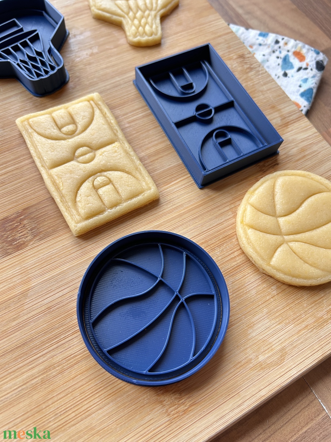 Kosaras szett sütikiszúró - otthon & életmód - konyhafelszerelés, tálalás - sütés, főzés - sütikiszúró - Meska.hu